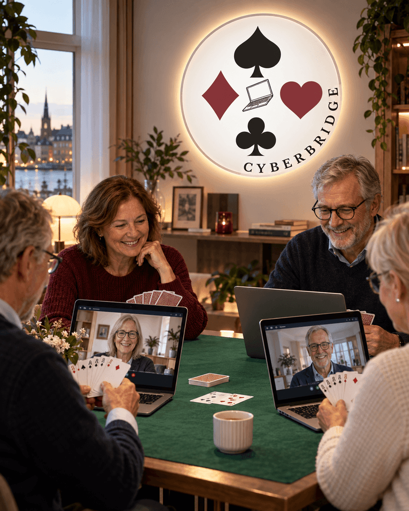 Online bridgefællesskab i Cyberbridge
