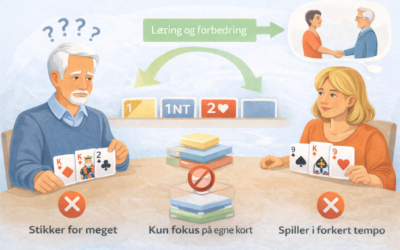 Fejl begyndere laver i bridge (og hvordan du undgår dem)