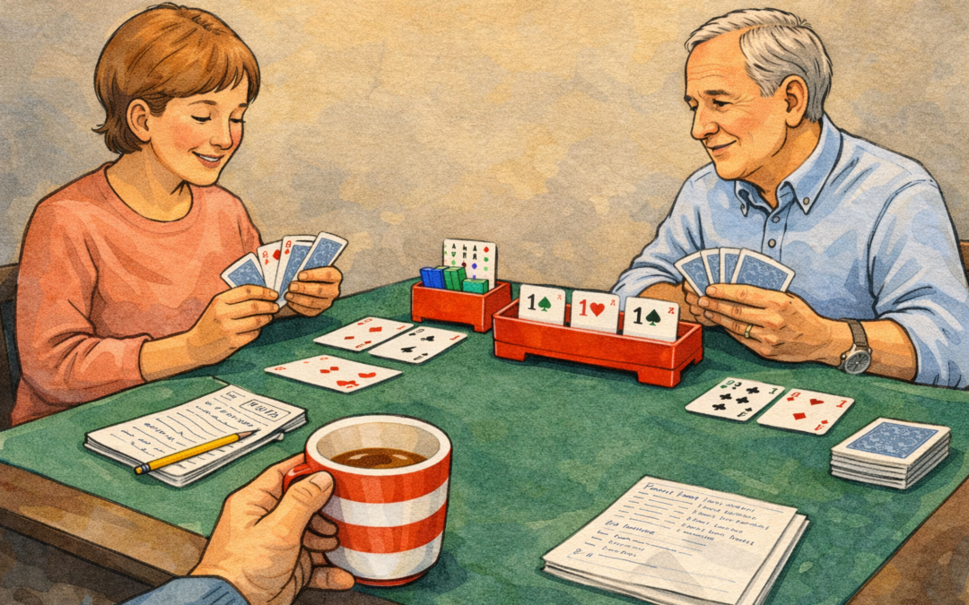 Hvor lang tid tager det at lære bridge som begynder?